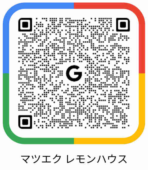 お店のgoogleのQRコード
