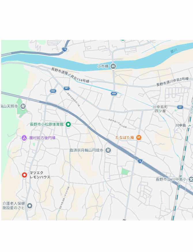 マツエク・レモンハウスの場所